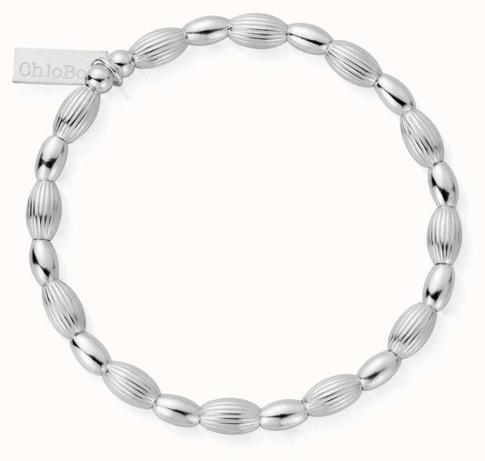 ChloBo Sterling Silver  Double Rice Bracelet