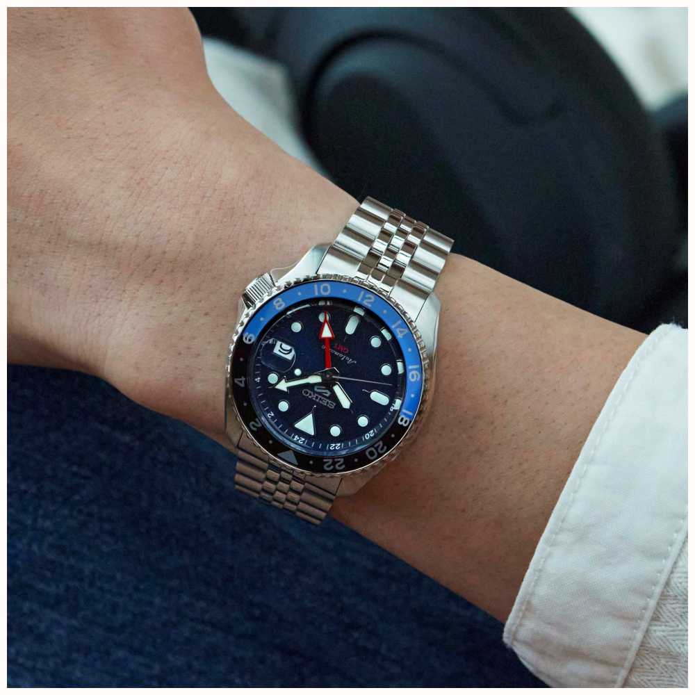 Seiko 5 Sports ‘WATCH Blueberry’ GMT SKX Automatic