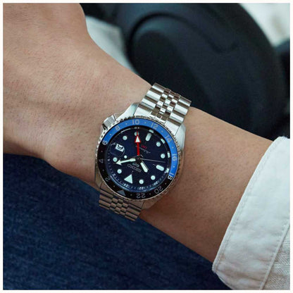 Seiko 5 Sports ‘WATCH Blueberry’ GMT SKX Re-Interpretation