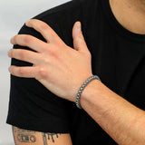 Steelwear Miami Men's Bracelet Grey