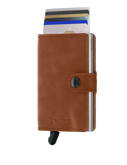 Secrid Miniwallet Vintage Cognac Leather