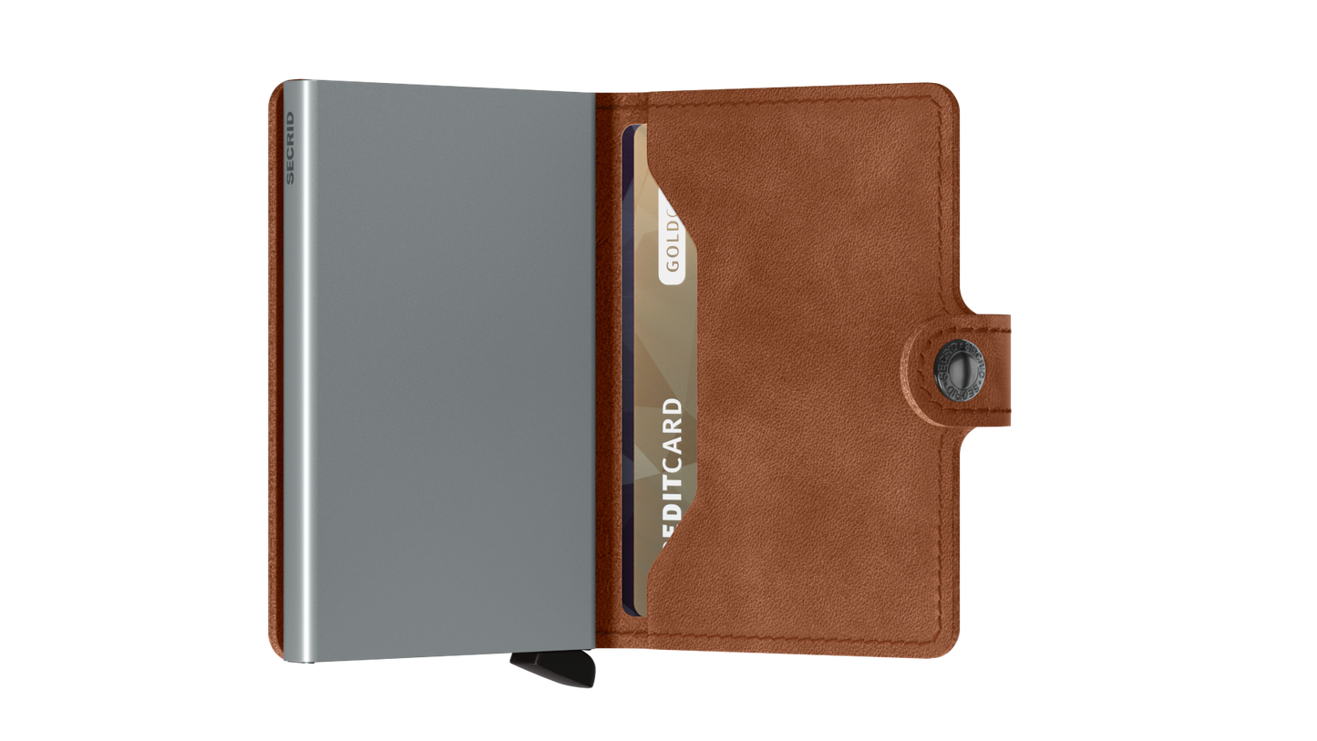 Secrid Miniwallet Vintage Cognac Leather