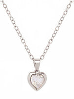 TED BAKER CRYSTAL HEART NECKLACE