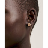 TED BAKER SEESAH Sparkle Dot Rose Gold Tone Stud Earrings