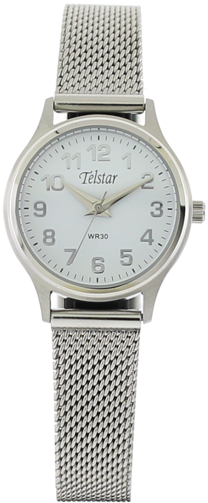 Telstar Ladies' Silver Mesh Bracelet Watch