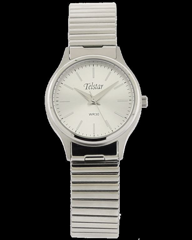 Telstar Ladies' Silver Expander Watch