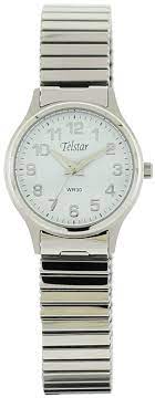 Telstar Ladies' Silver Expander Watch