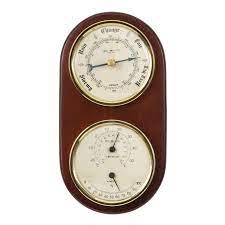 Wm. Widdop Oval Thermometer, Hygrometer & Barometer