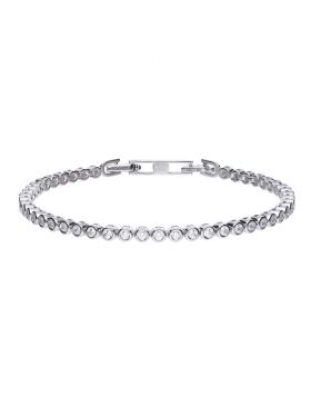 Diamonfire Zirconia Bezel-set Tennis Bracelet B5090