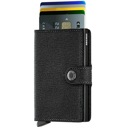 Secrid Miniwallet Crisple Black Leather