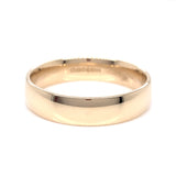 9ct Gold Men's 5mm Medium Court Wedding Ring GW179