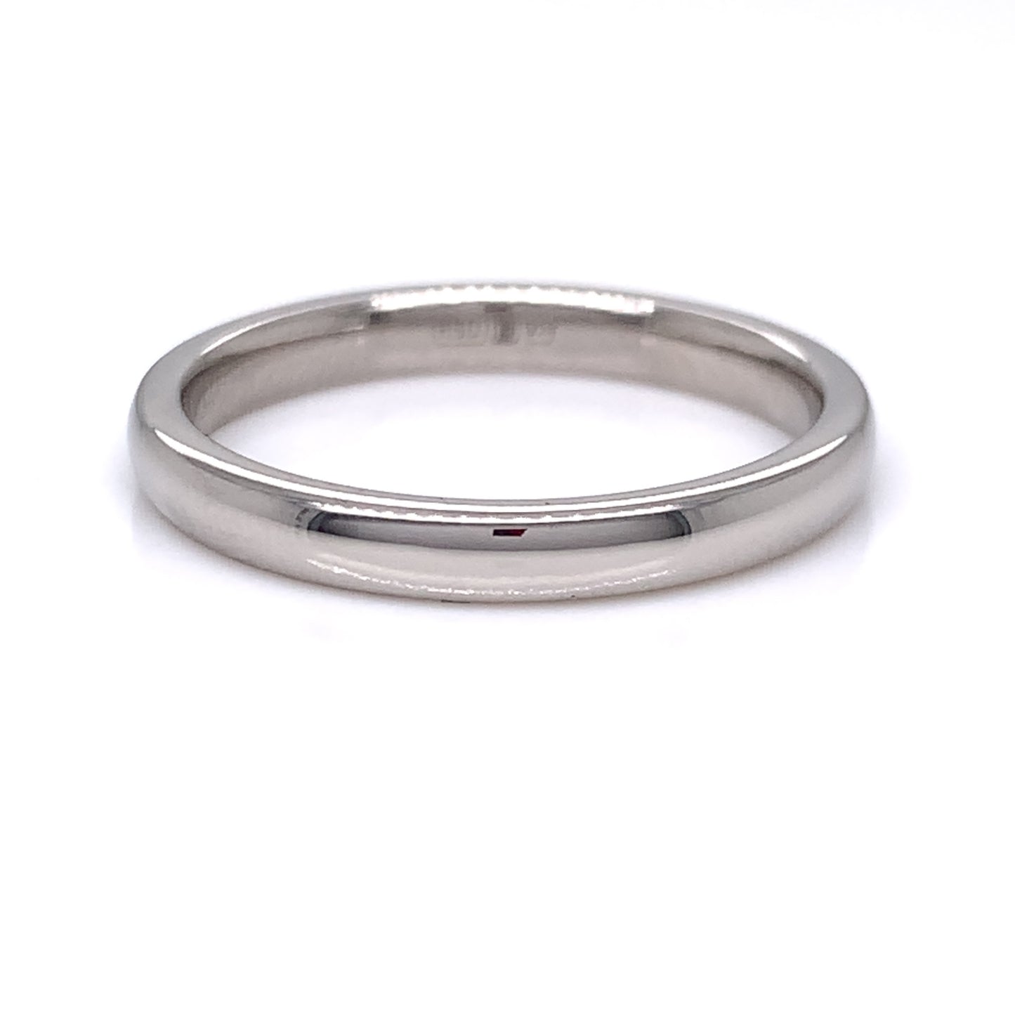 Platinum 2.5mm Court Wedding Band