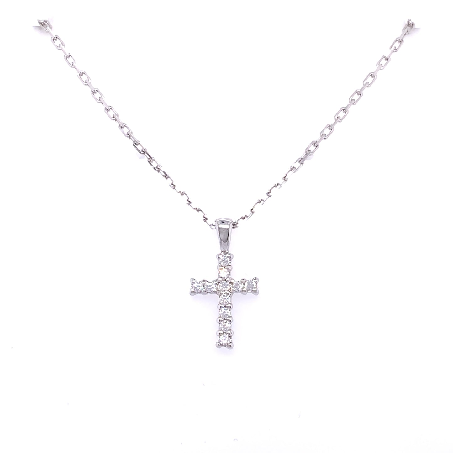 Sterling Silver CZ Cross SP5313