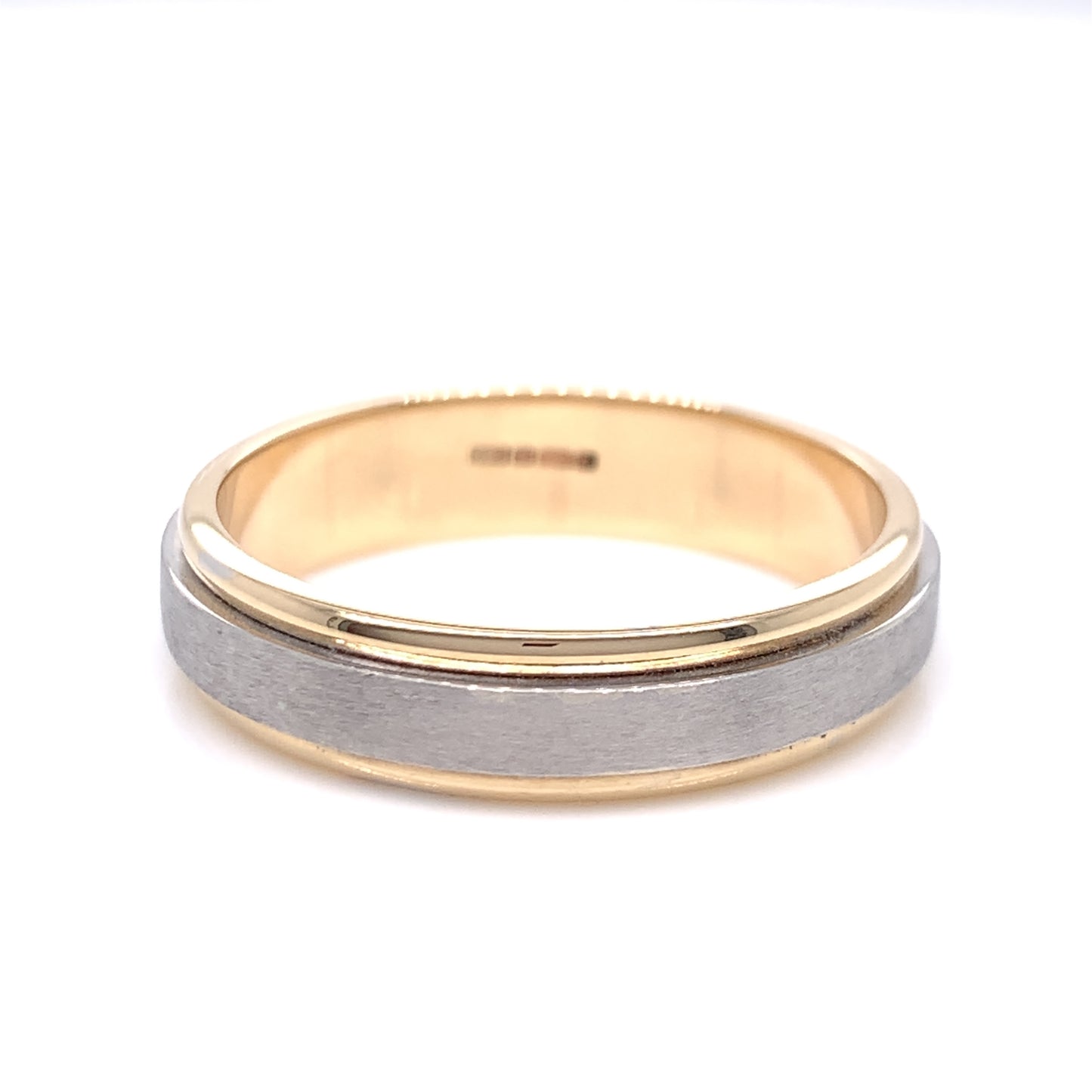 9ct Gold 5mm Wedding Band Pattern 246T