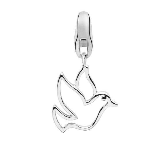 Dream Charms Silver Dove Charm