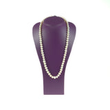 Freshwater Oval Cultured Pearl 6.5/7 mm Necklace