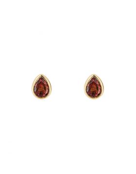 Semi-Precious Birthstone Stud Earrings