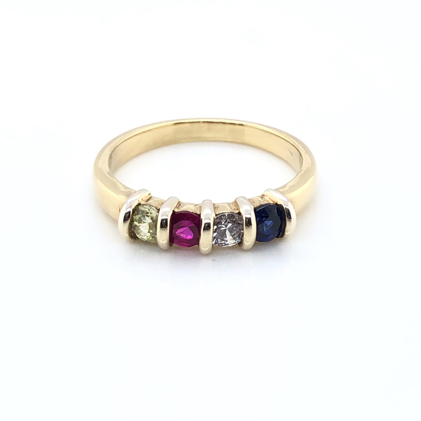 9ct Gold Family Birthstone Ring