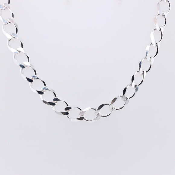 Sterling Silver X-Heavy Men's 22 inch Curb Chain