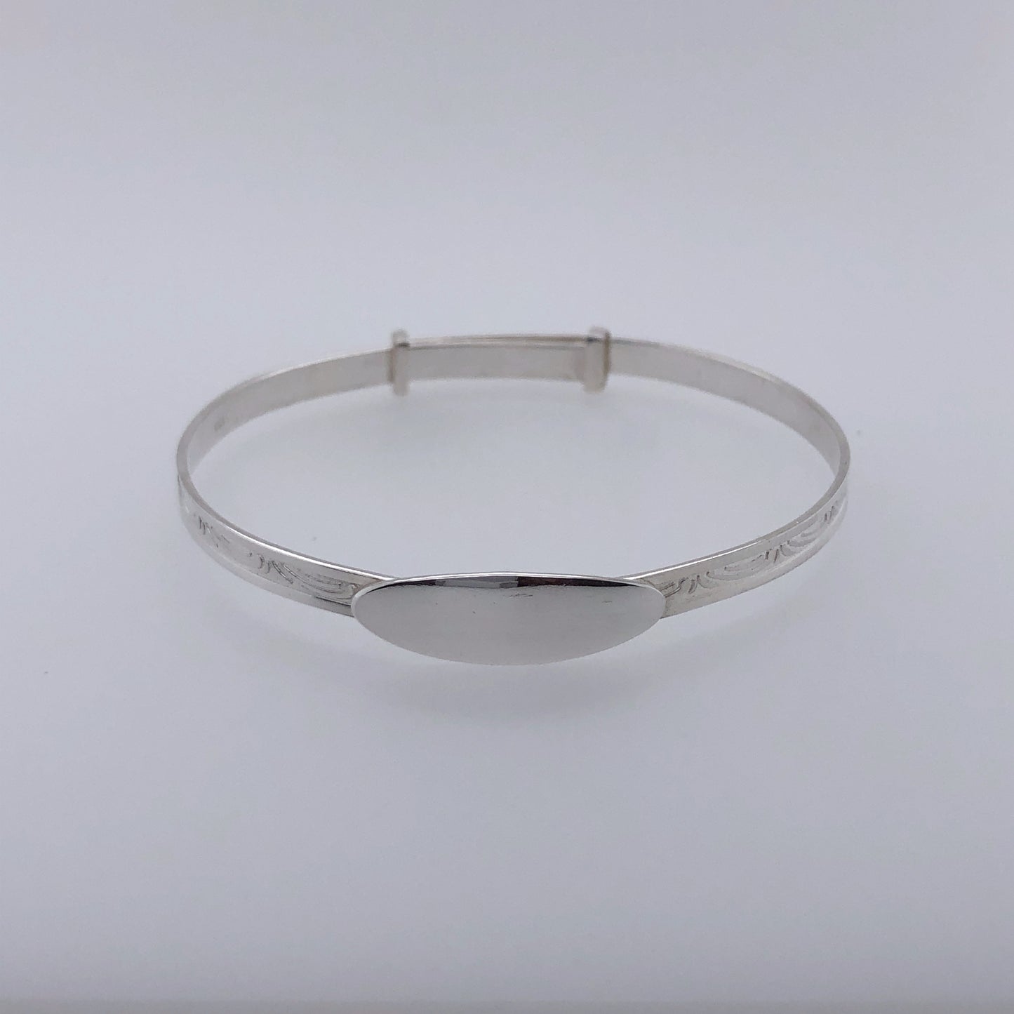 Silver Baby Bangle 85/3