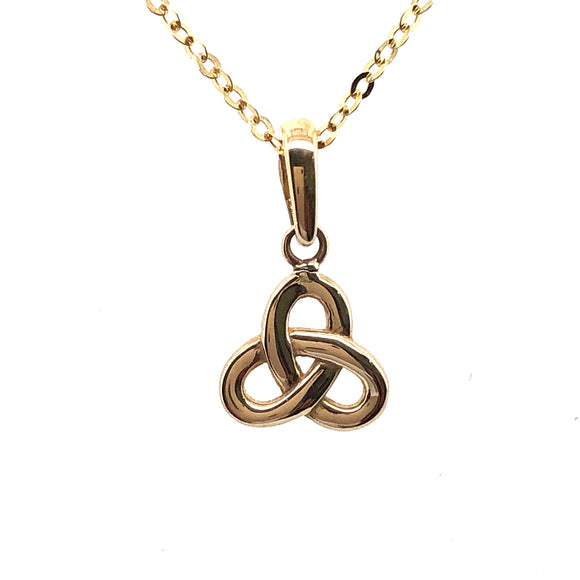 9ct Gold Celtic Knot Pendant