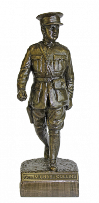 Bronze Michael Collins Figure HF32