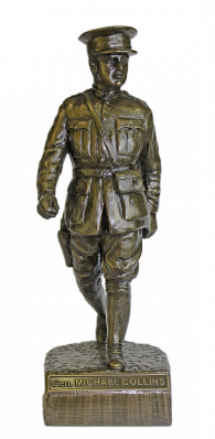 Bronze Michael Collins Figure