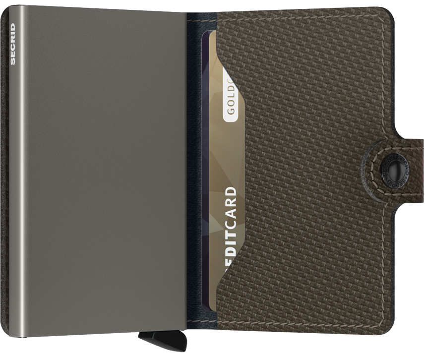 Secrid Miniwallet Carbon Khaki