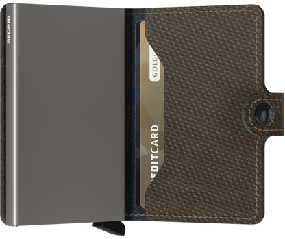 Secrid Miniwallet Carbon Khaki