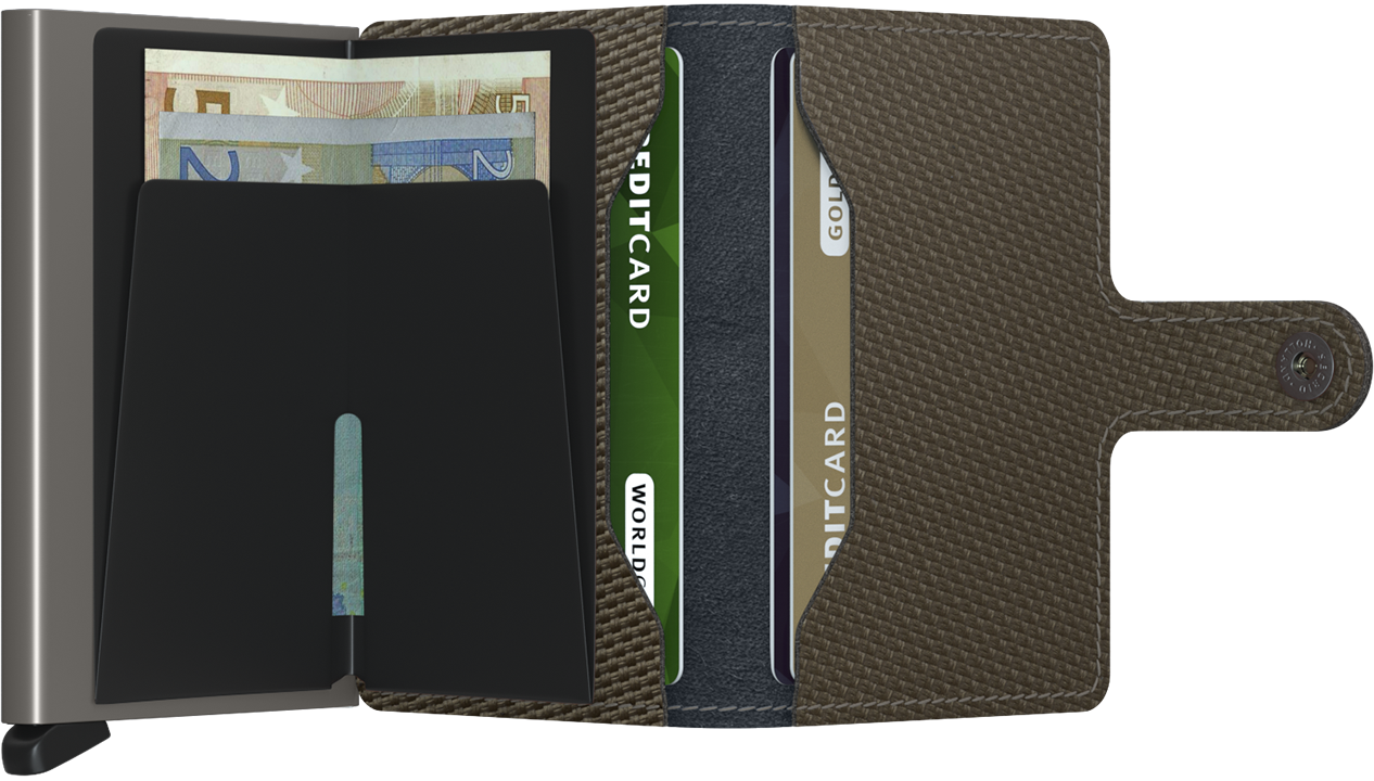 Secrid Miniwallet Carbon Khaki