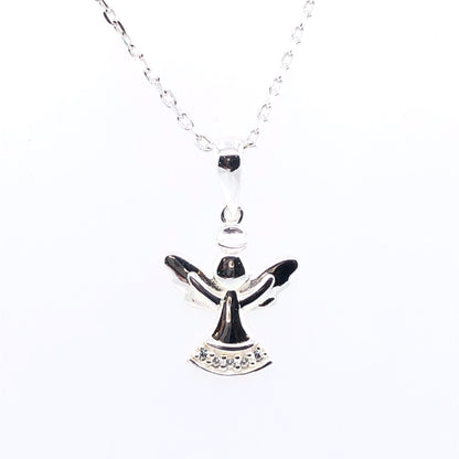 Sterling Silver Guardian Angel Pendant R44890