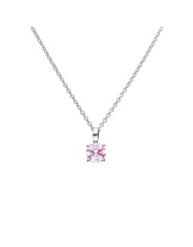 Diamonfire Zirconia Pink Pendant P4966