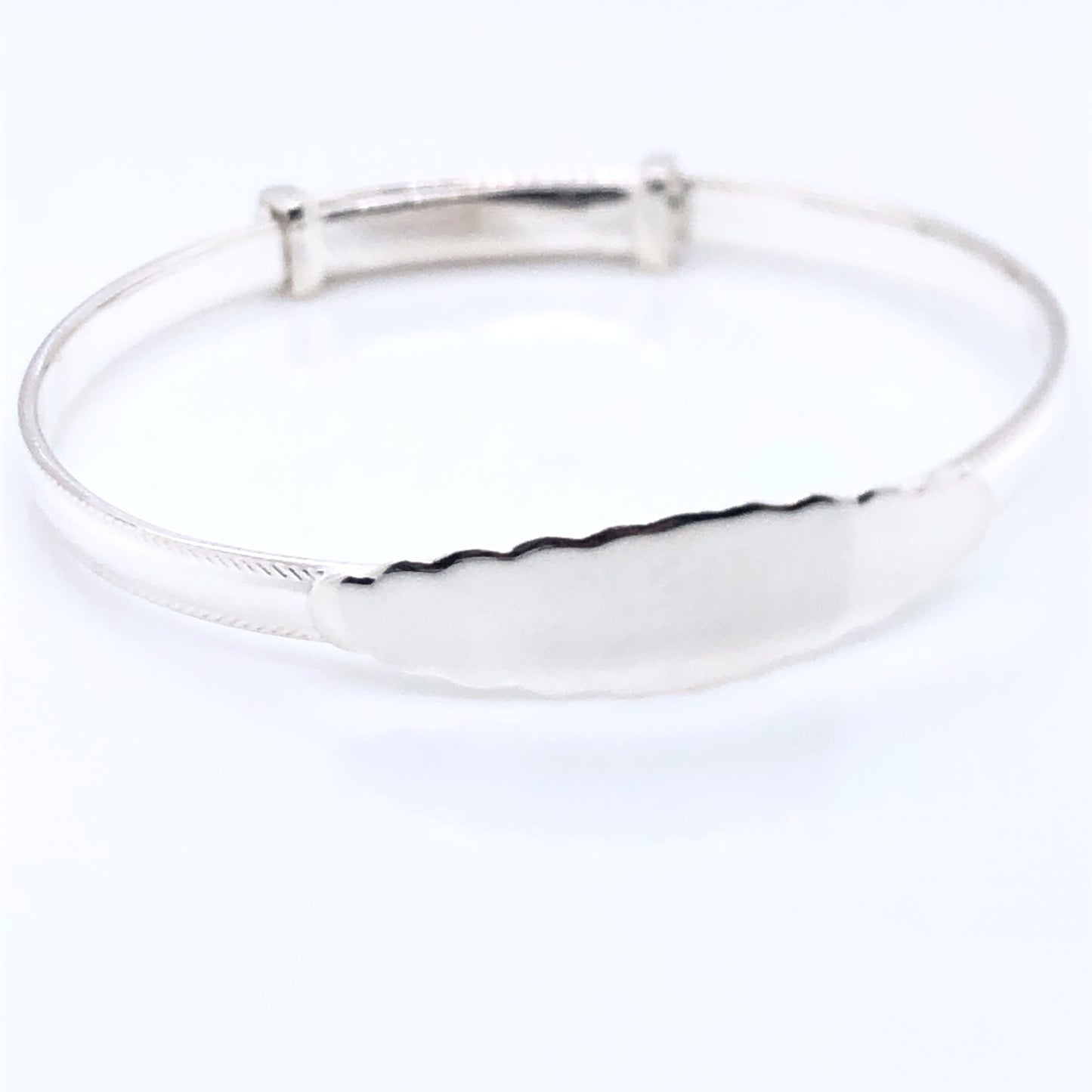 Silver Baby Bangle