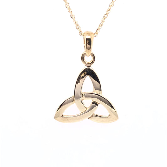 9ct Gold Trinity Knot Pendant