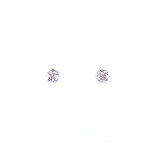 18ct White Gold Diamond 0.40ct Stud Earrings