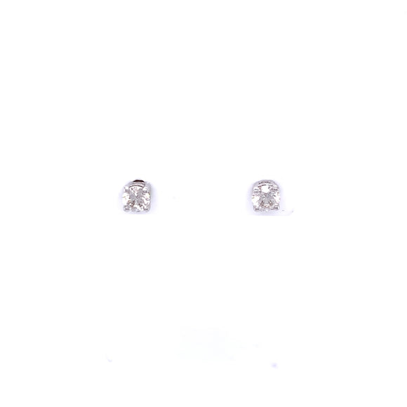 18ct White Gold Diamond 0.40ct Stud Earrings