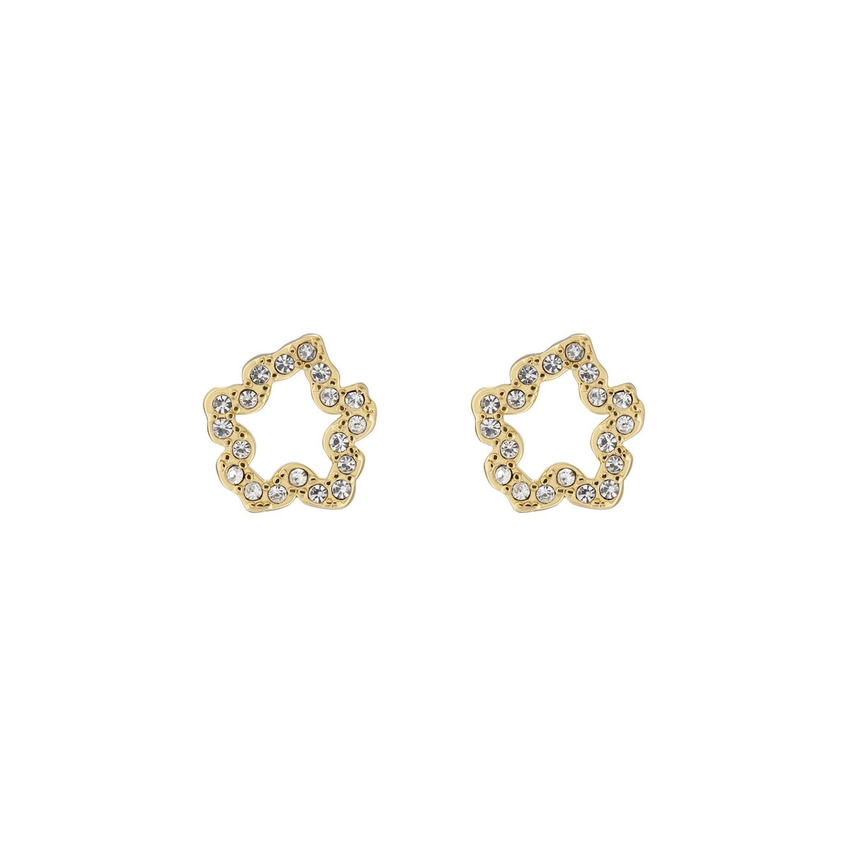 TED BAKER CARLIYY: Crystal Magnolia Stud Earring