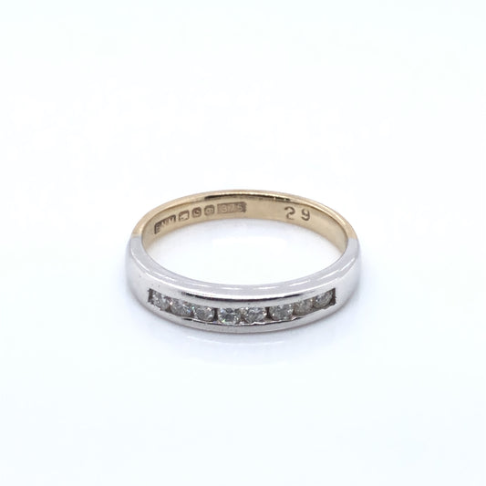 18ct Gold Diamond 0.30ct Channel-set Eternity Ring X3/32