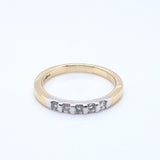 9ct Gold Diamond 0.22ct Eternity Ring