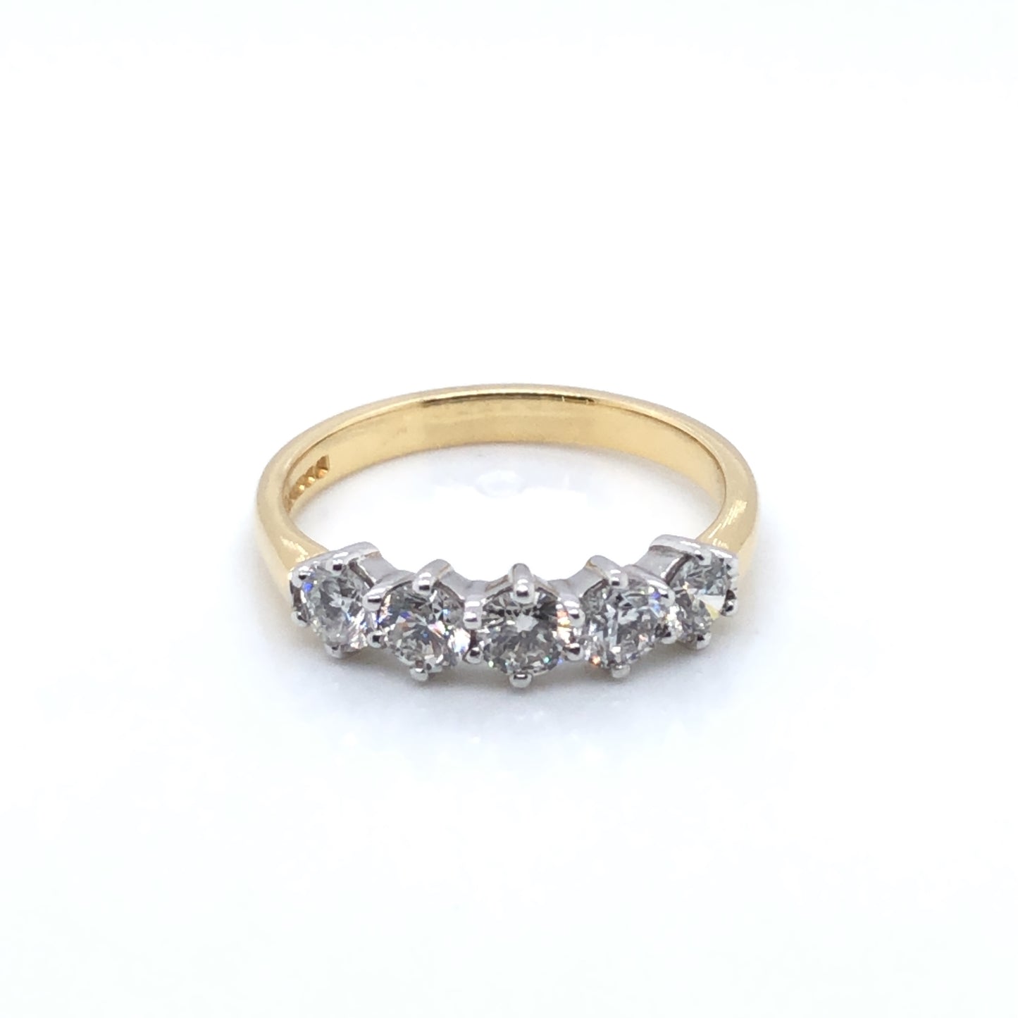 18ct Gold Diamond 1.00ct Eternity Ring X7/10