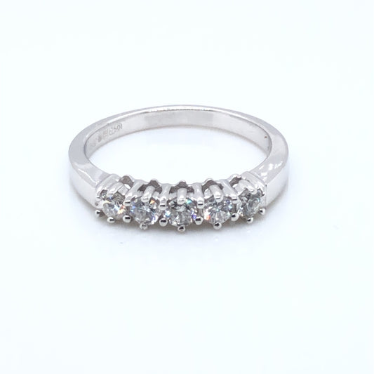 18ct White Gold Diamond 0.40ct Eternity Ring