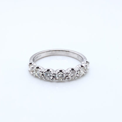 18ct White Gold Diamond 0.63ct Eternity Ring