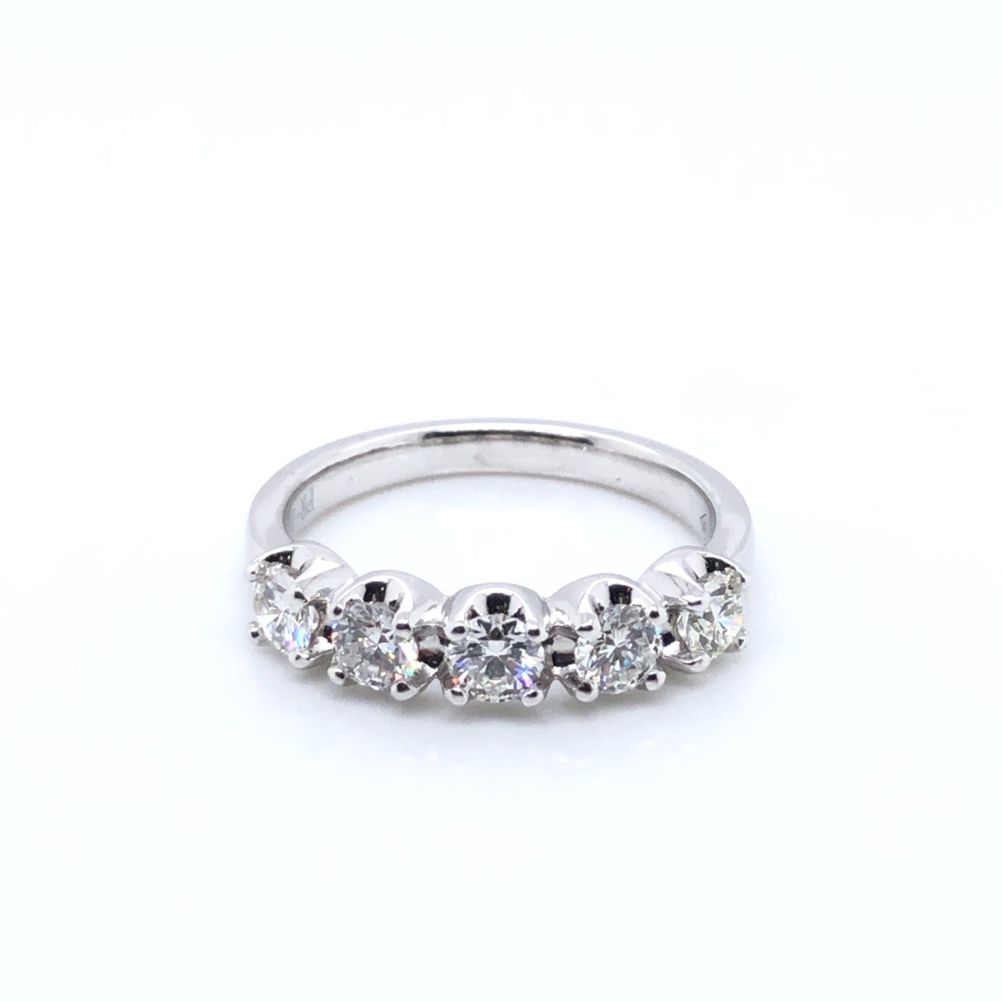 18ct White Gold Diamond 0.90ct Eternity Ring