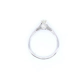 18ct White Gold  Diamond 0.50ct Classic Solitaire Ring